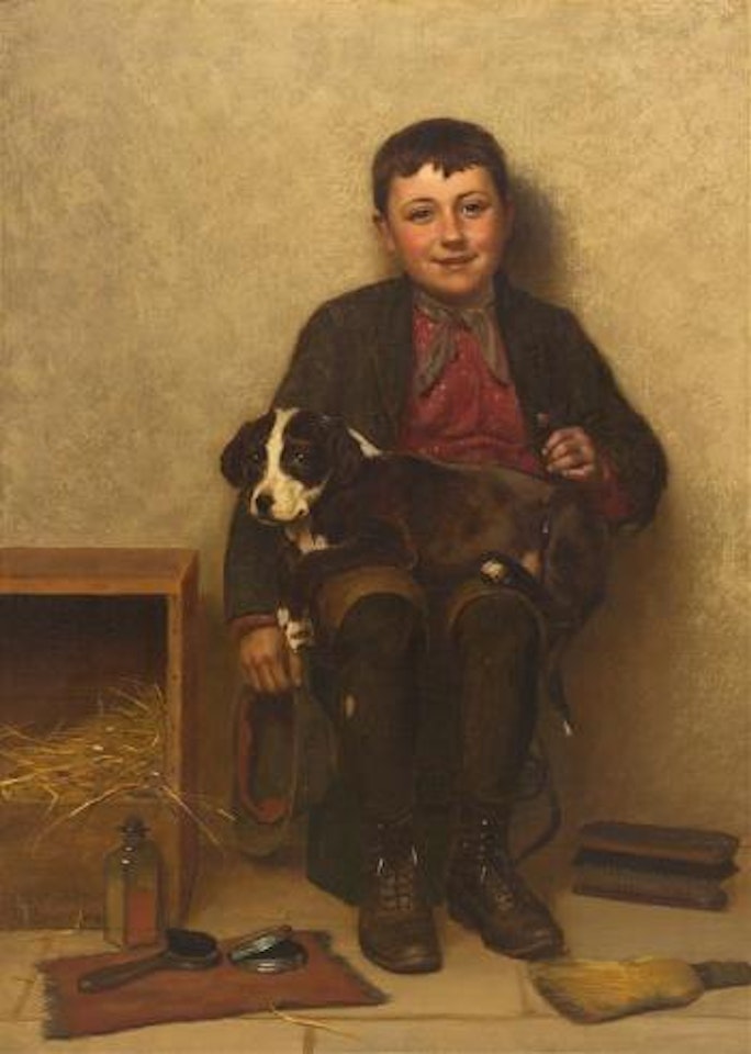Contentment by John George Brown
