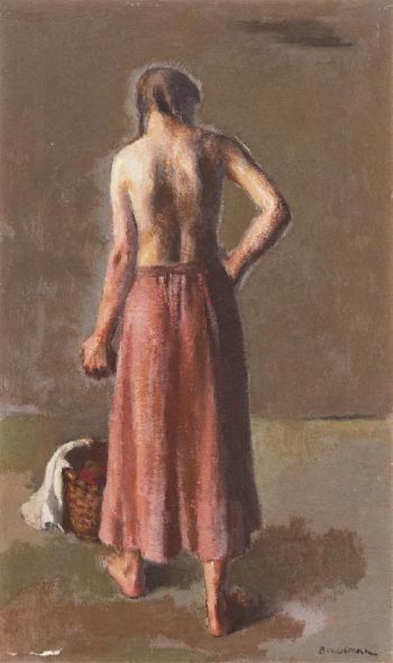 Figure Study #2 by Robert Brackman