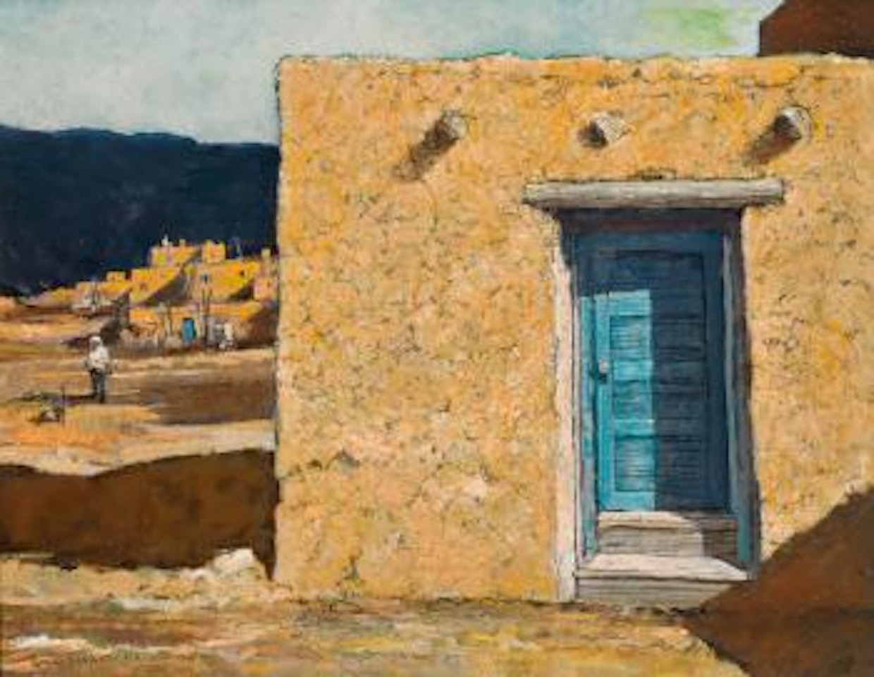Taos blue by Eric Sloane