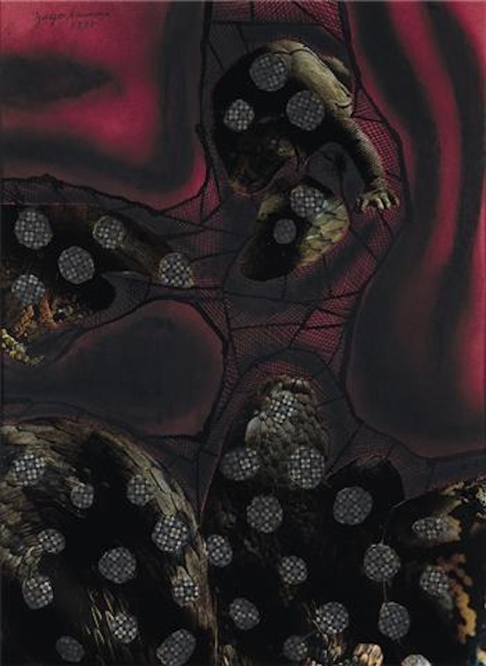 Here Comes the Village of Satan by Yayoi Kusama