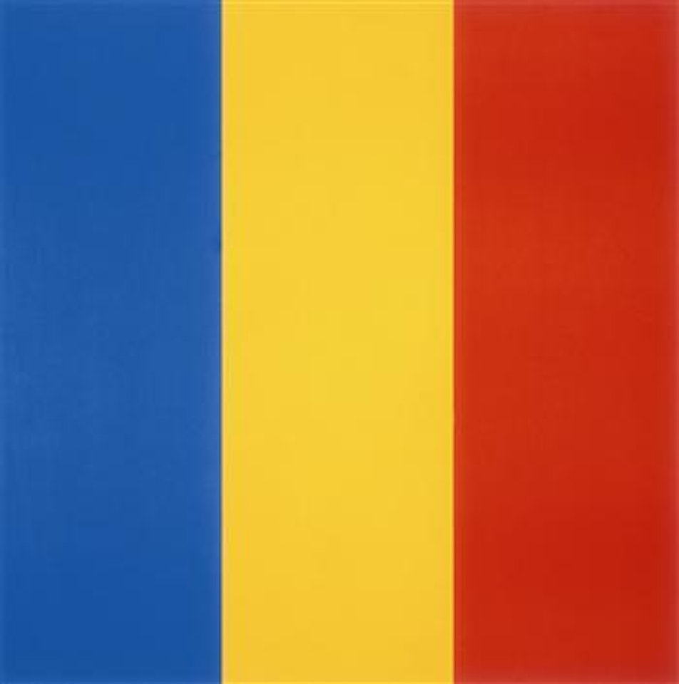 Blue Yellow Red by Ellsworth Kelly