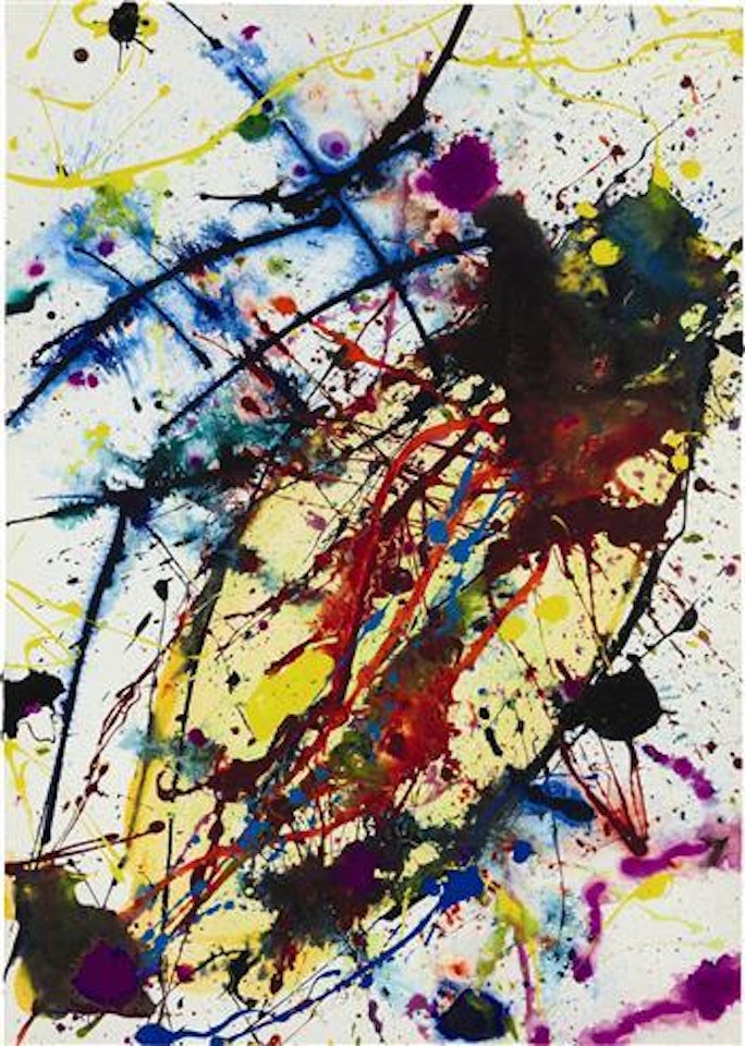 Untitled by Sam Francis