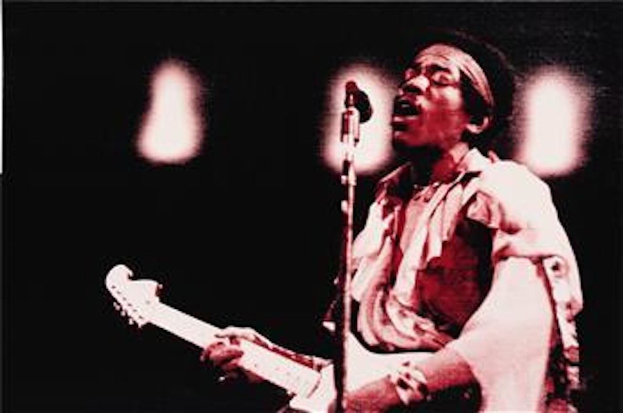 Jimi Hendrix 1 by George Condo