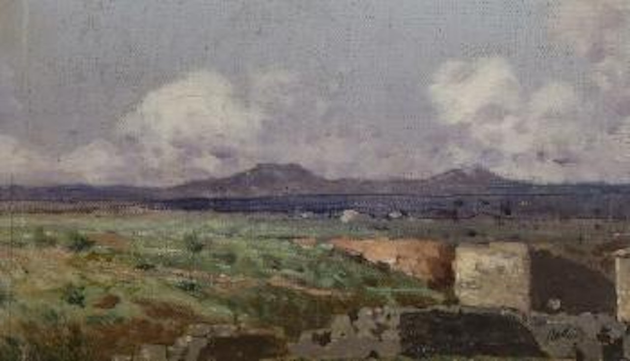 Paesaggio meridionale [Southern landscape] by Giuseppe de Nittis