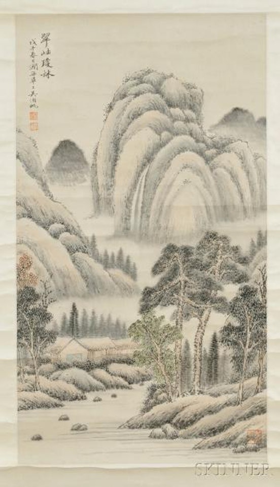 Landscape by Wu Hufan