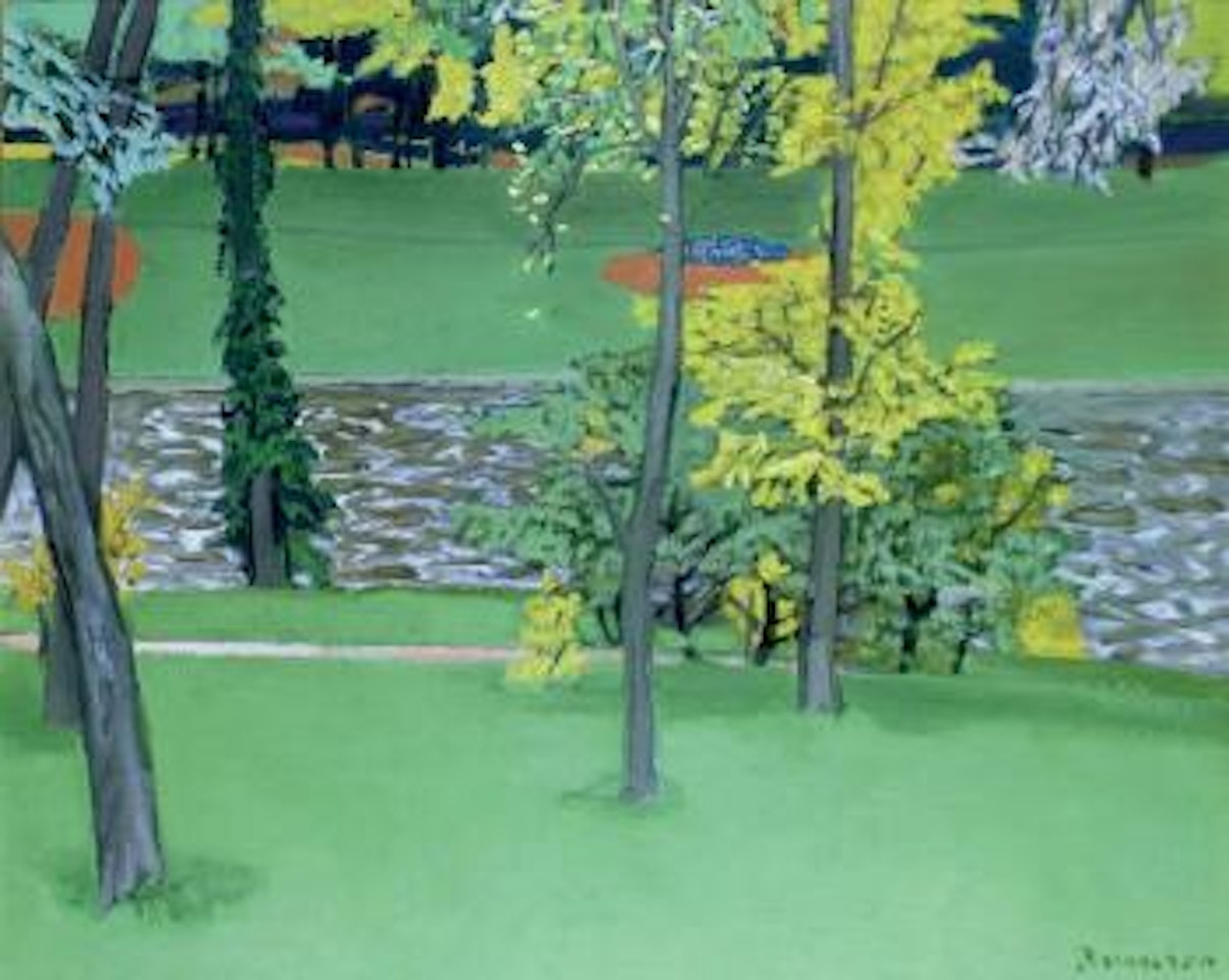 Printemps au bois de Boulogne by Maurice Brianchon