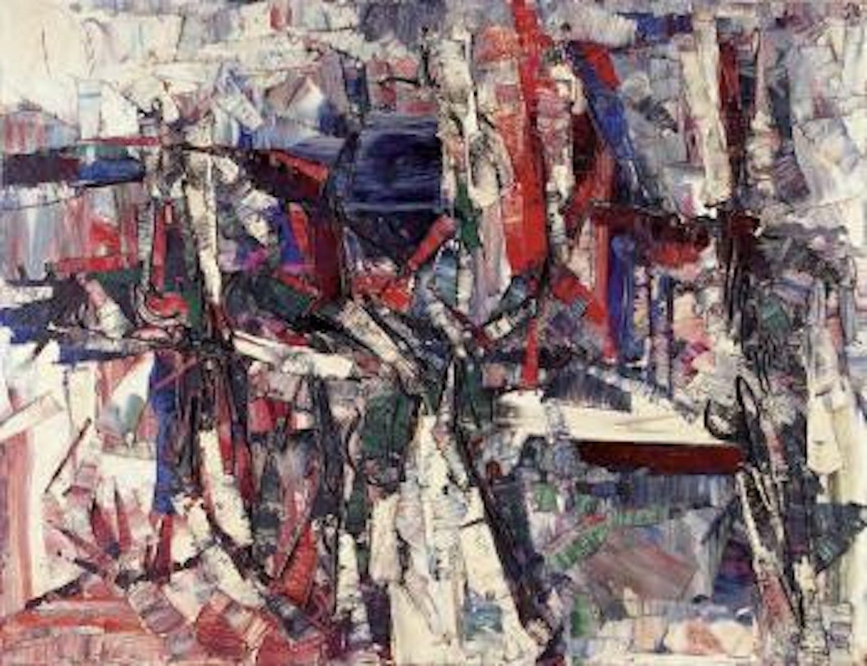 Miroir du lac by Jean-Paul Riopelle