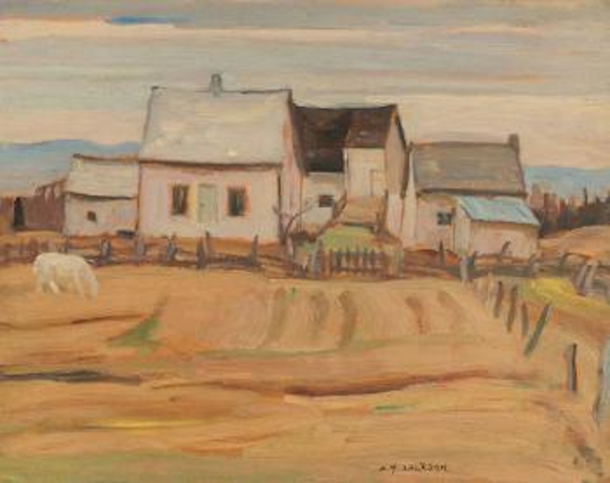 Rural landscape by Alexander Young Jackson
