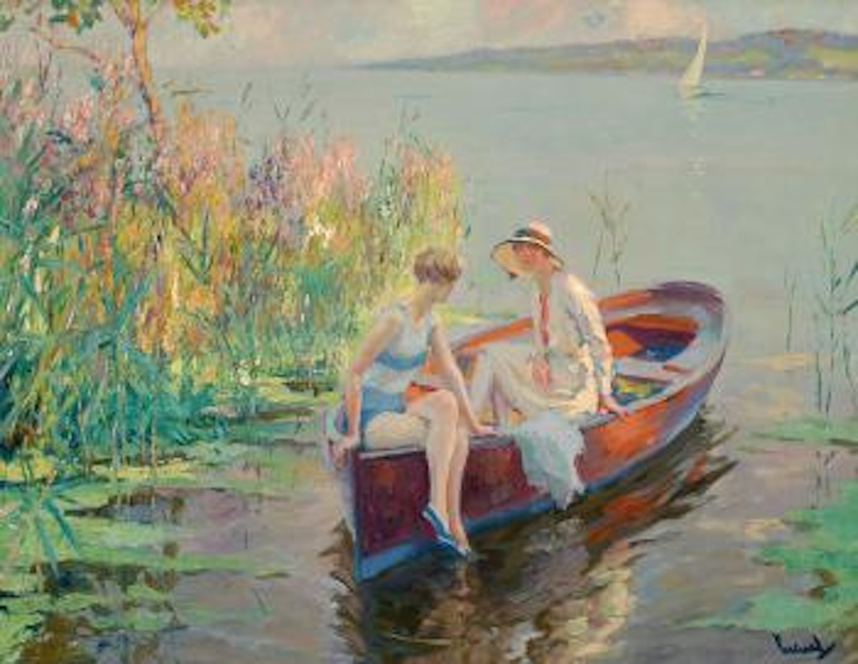Summer reflections by Edward Cucuel