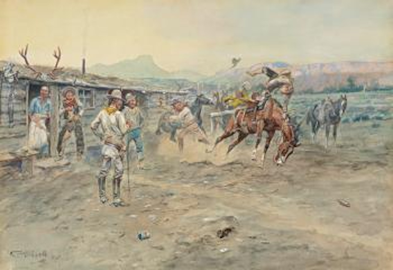 The Tenderfoot by Charles M Russell