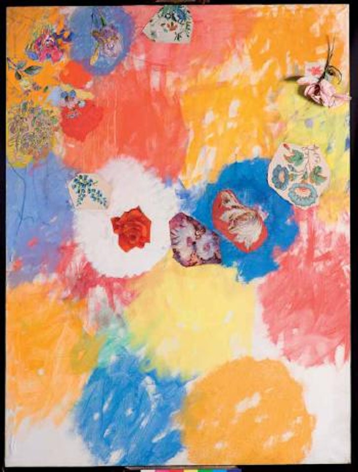 Senza titolo (Fiori dipinti da me e da altri al 101% n. 2) by Tancredi