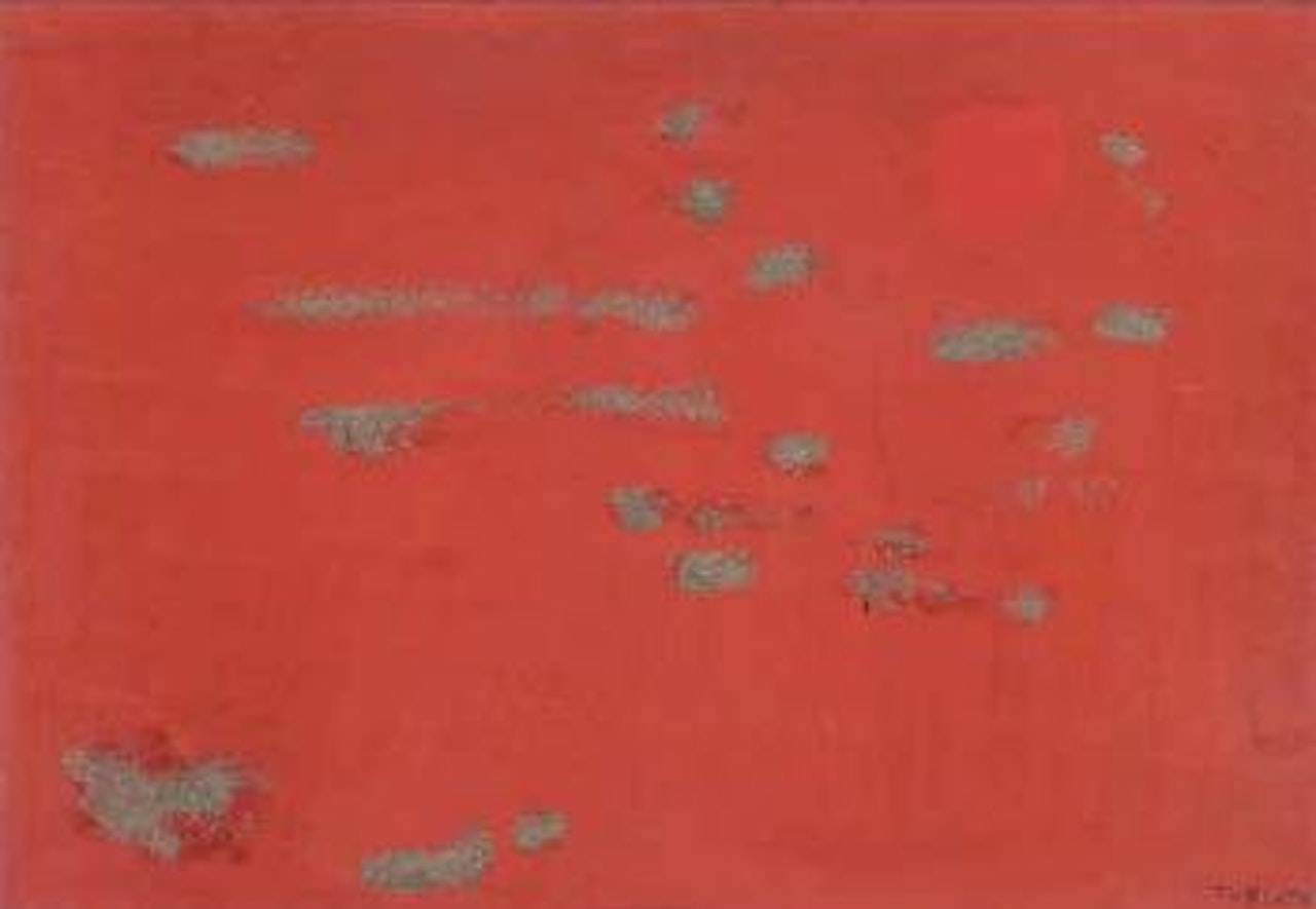 Composizione in rosso by Giulio Turcato