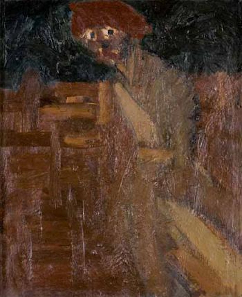Ritratto di Bertoli a Roma by Carlo Mattioli