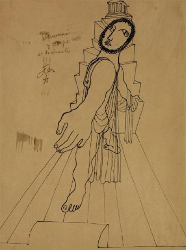 Souvenir d'Oedipe Roi et les émeutes by Jean Cocteau