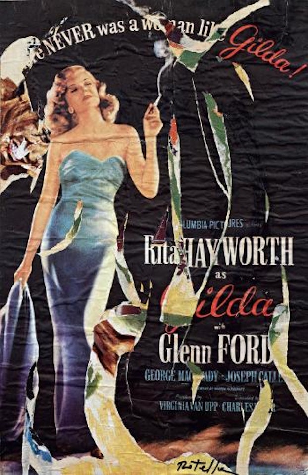 Gilda never by Mimmo Rotella