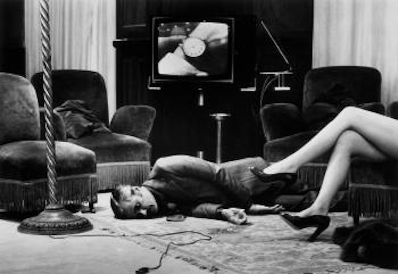 T V Murder, Cannes by Helmut Newton