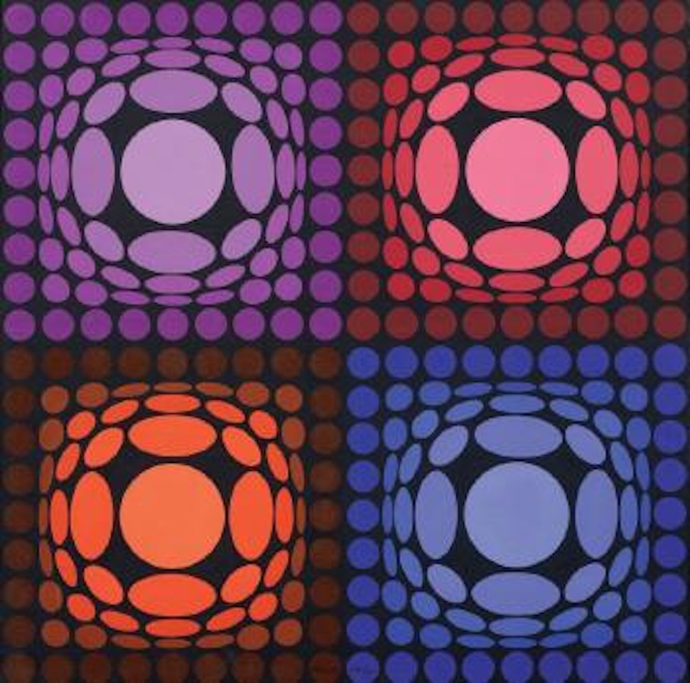 STRI-ARCT-C by Victor Vasarely