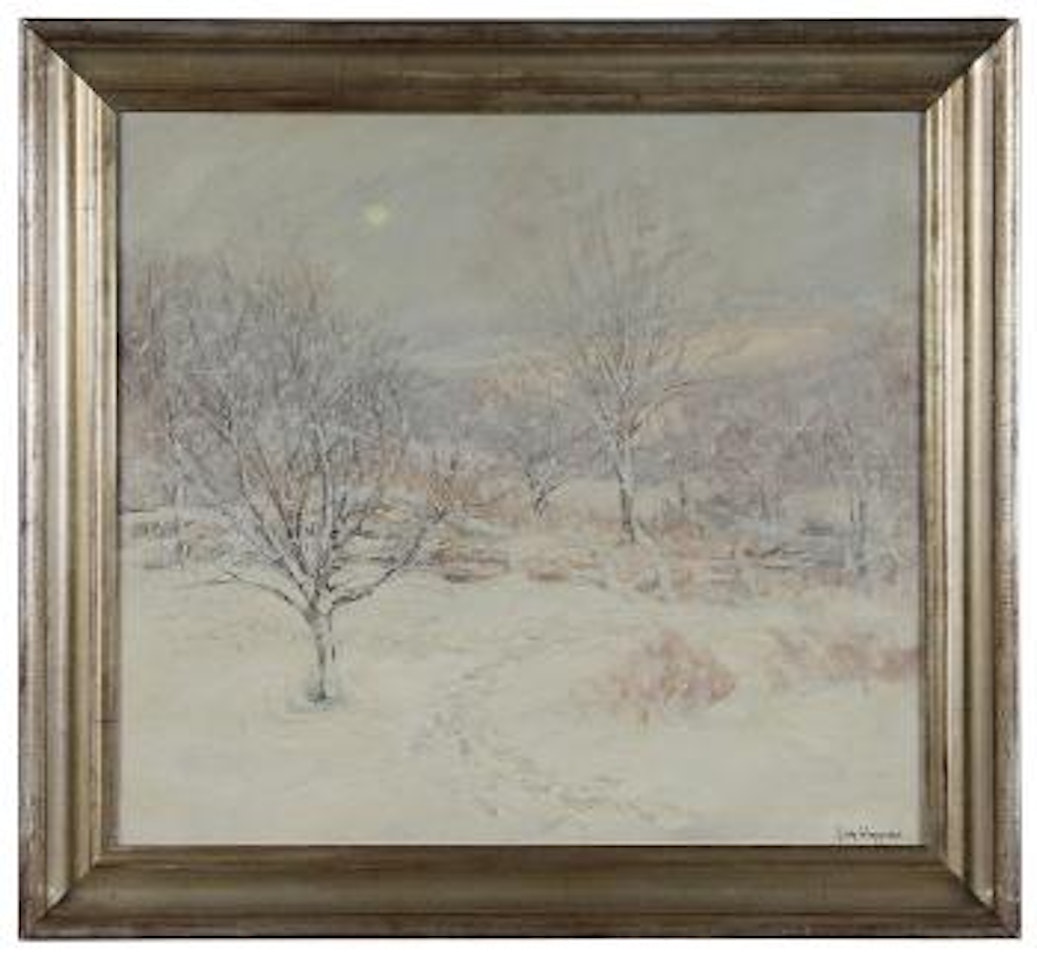 Sunlight and snow by Guy Carleton Wiggins