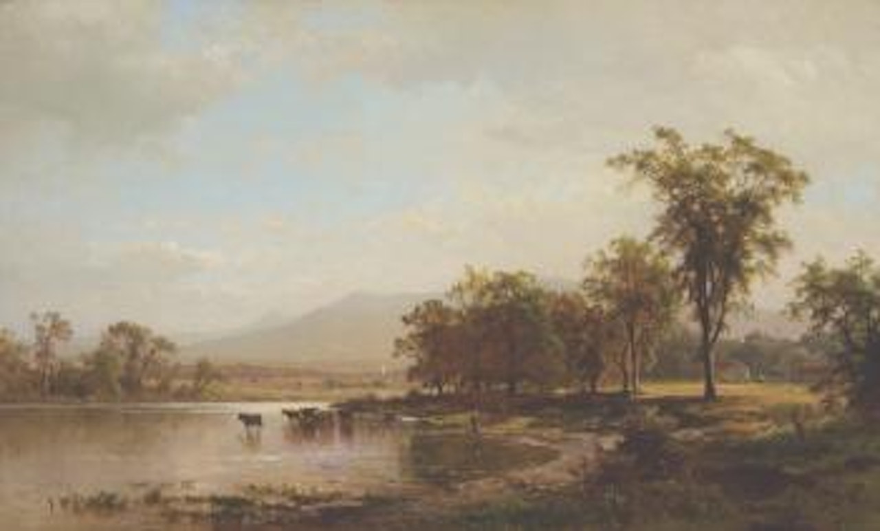 Fishing on a summer afternoon by Hermann Fuechsel