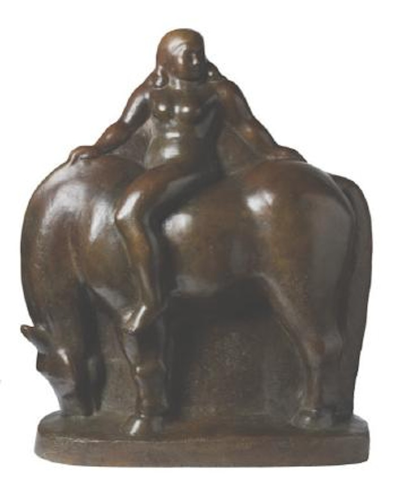 Child on pony by William Zorach