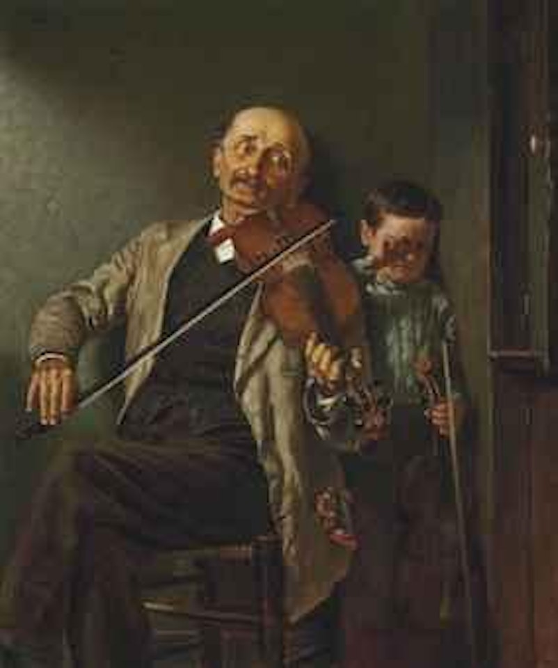 The Duet by John George Brown