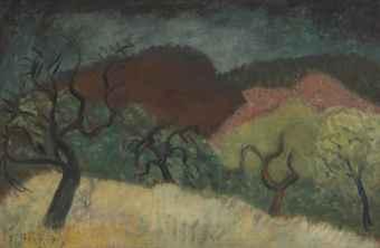 Autumn Landscape by Milton Avery
