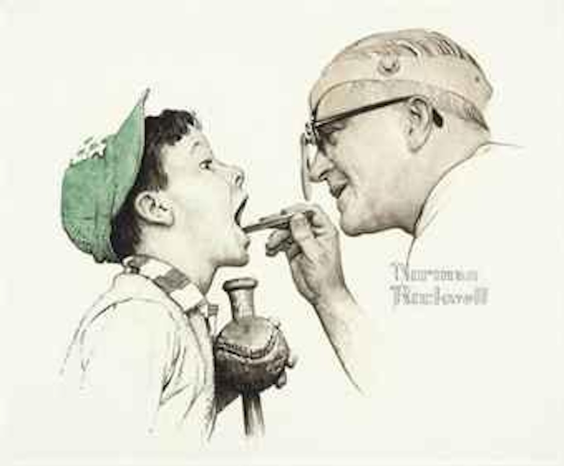 Expect the Unexpected by Norman Rockwell