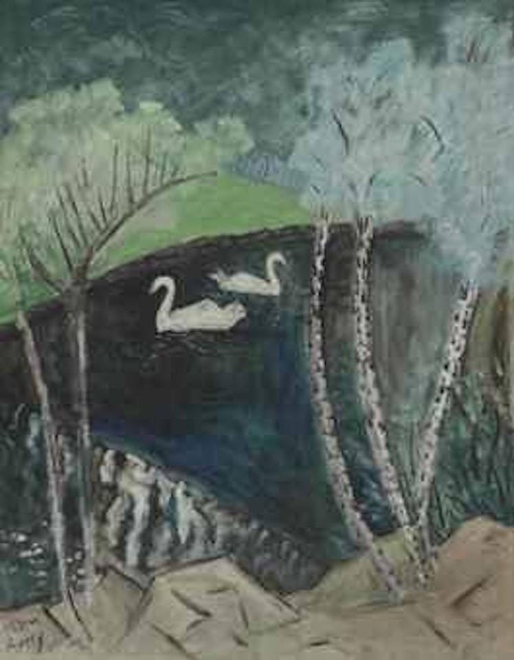 Swans by Milton Avery