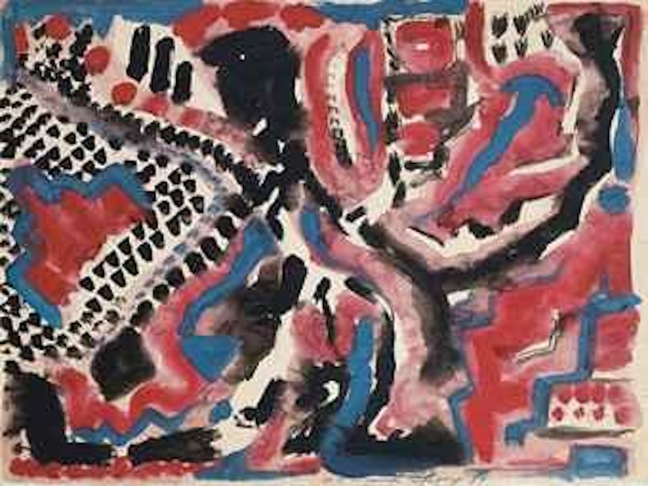 Übergang by A.R. Penck