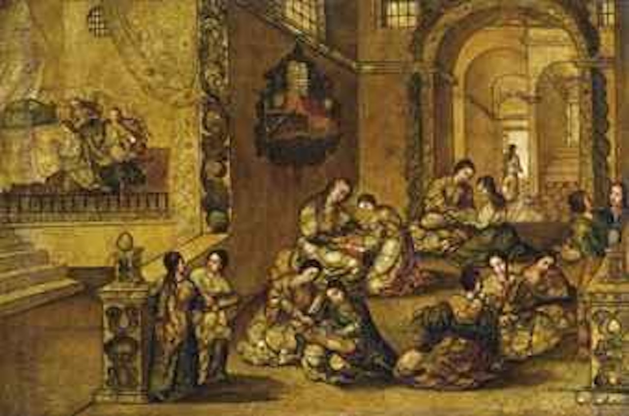 The Education of the Virgin by Mexican School