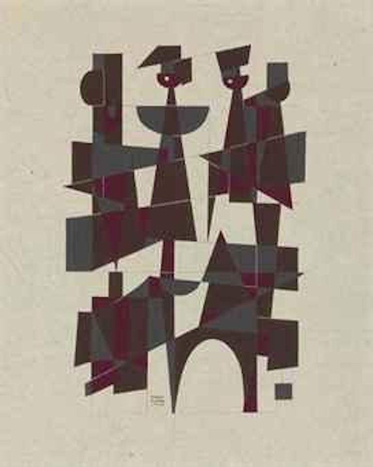 Añoranza de Uaxactún by Carlos Mérida