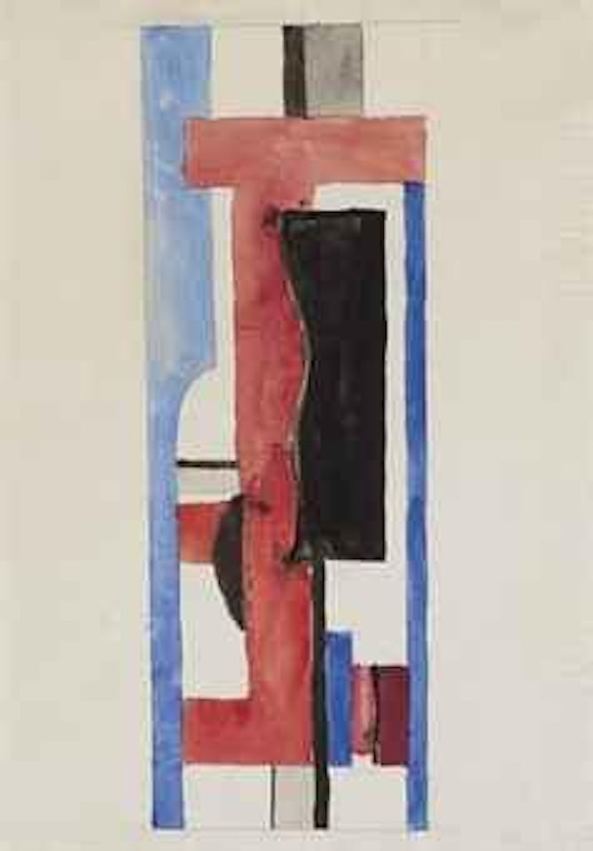 Projet pour une peinture murale by Fernand Leger