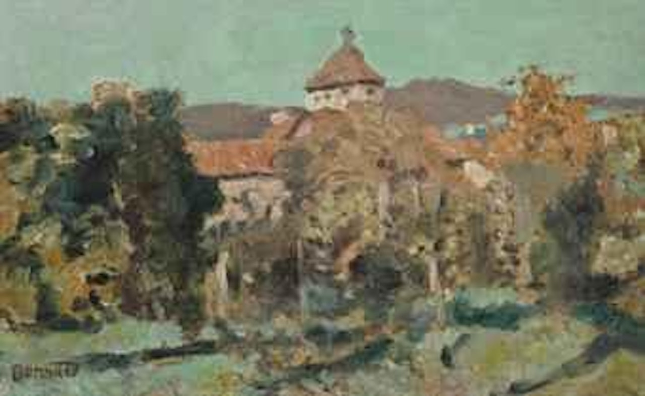 Paysage du Dauphiné (Le Grand-Lemps) by Pierre Bonnard