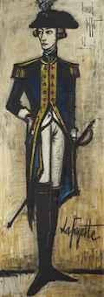 Portrait du Général La Fayette by Bernard Buffet