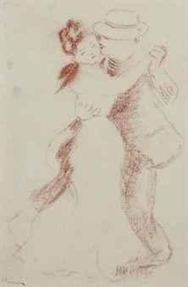 Etude pour "La Danse à Bougival" by Pierre-Auguste Renoir