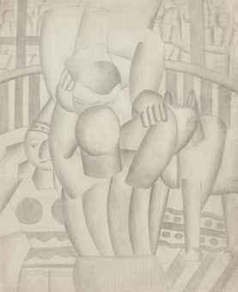 Acrobates by Fernand Leger