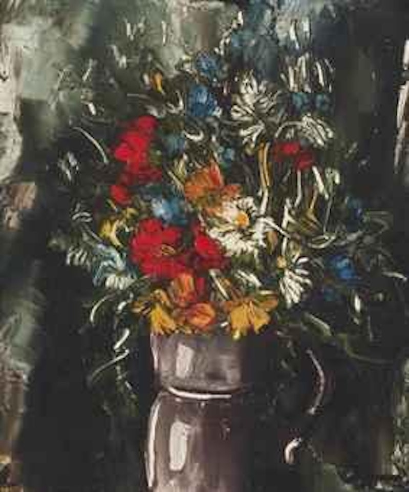 Fleurs du jardin by Maurice de Vlaminck