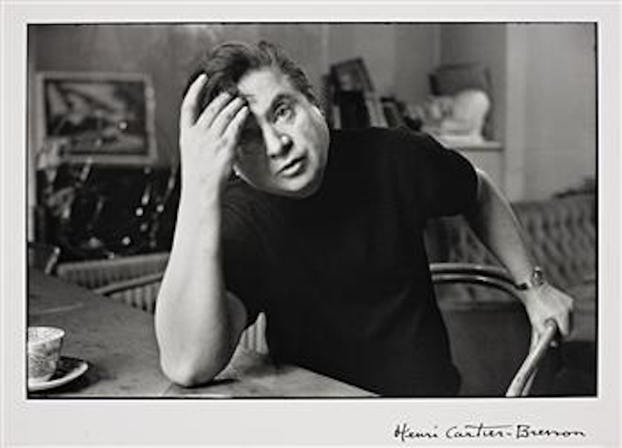 Francis Bacon, London by Henri Cartier-Bresson