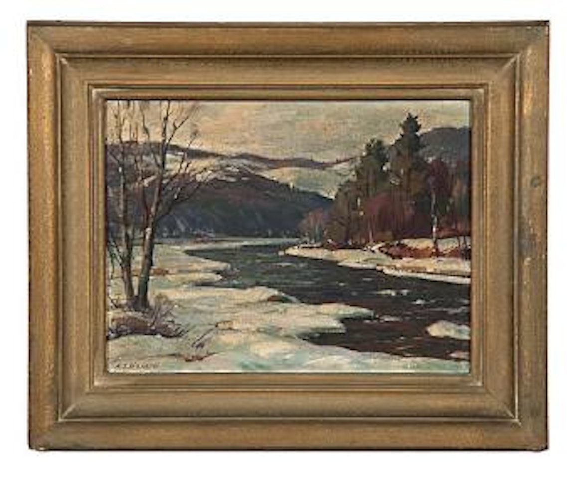 West River, VT by Aldro Thompson Hibbard