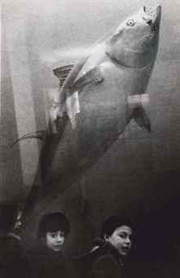 Untitled (Andrea and Pablo Frank at the Acquarium) by Robert Frank
