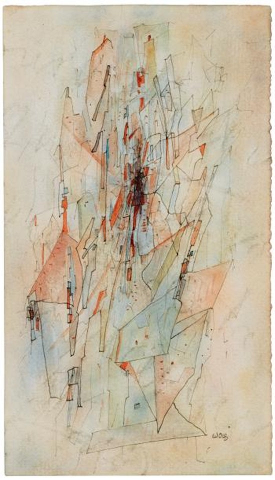 Faubourg Inhospitalier by Wols (Alfred Otto Wolfgang Schulze)