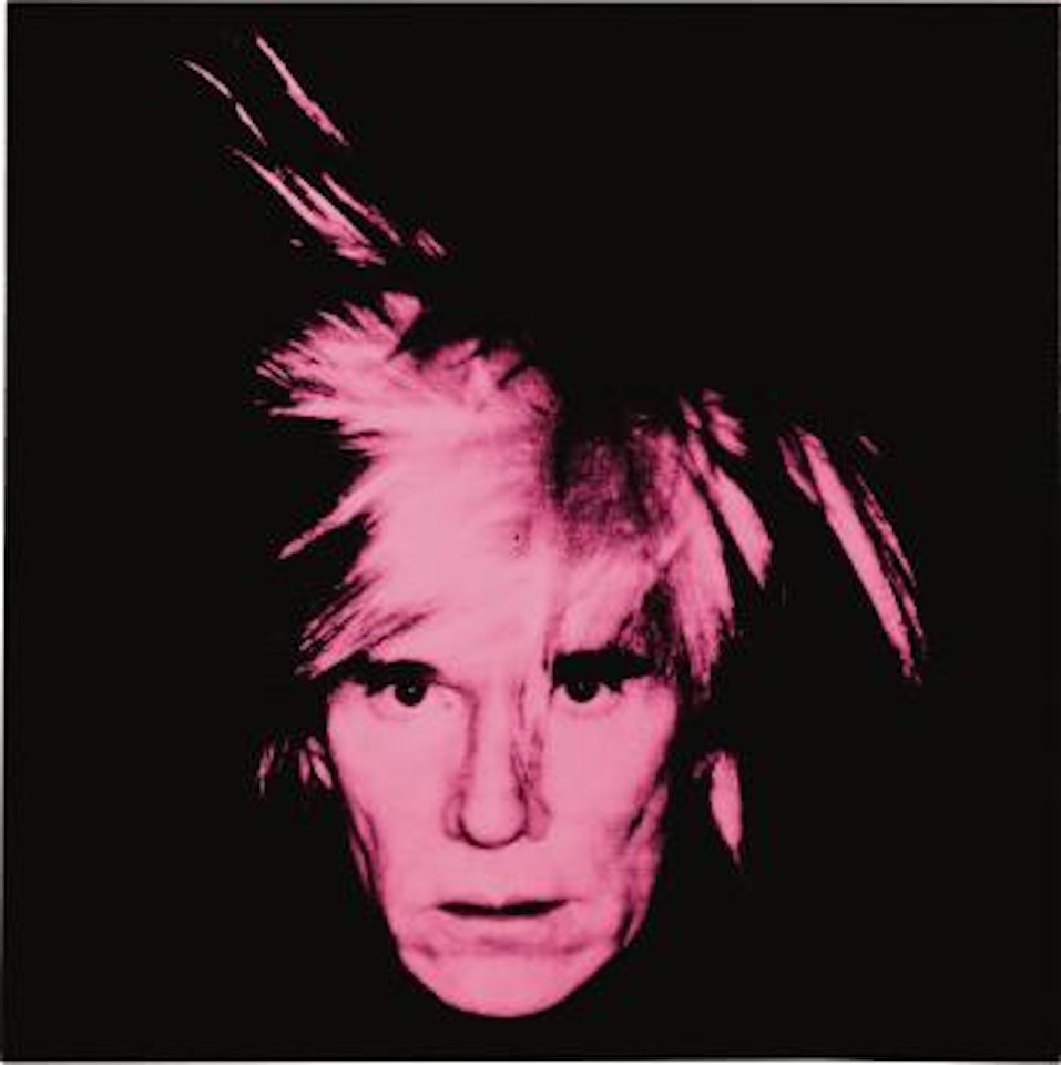 Self-portrait (Fright Wig) by Andy Warhol