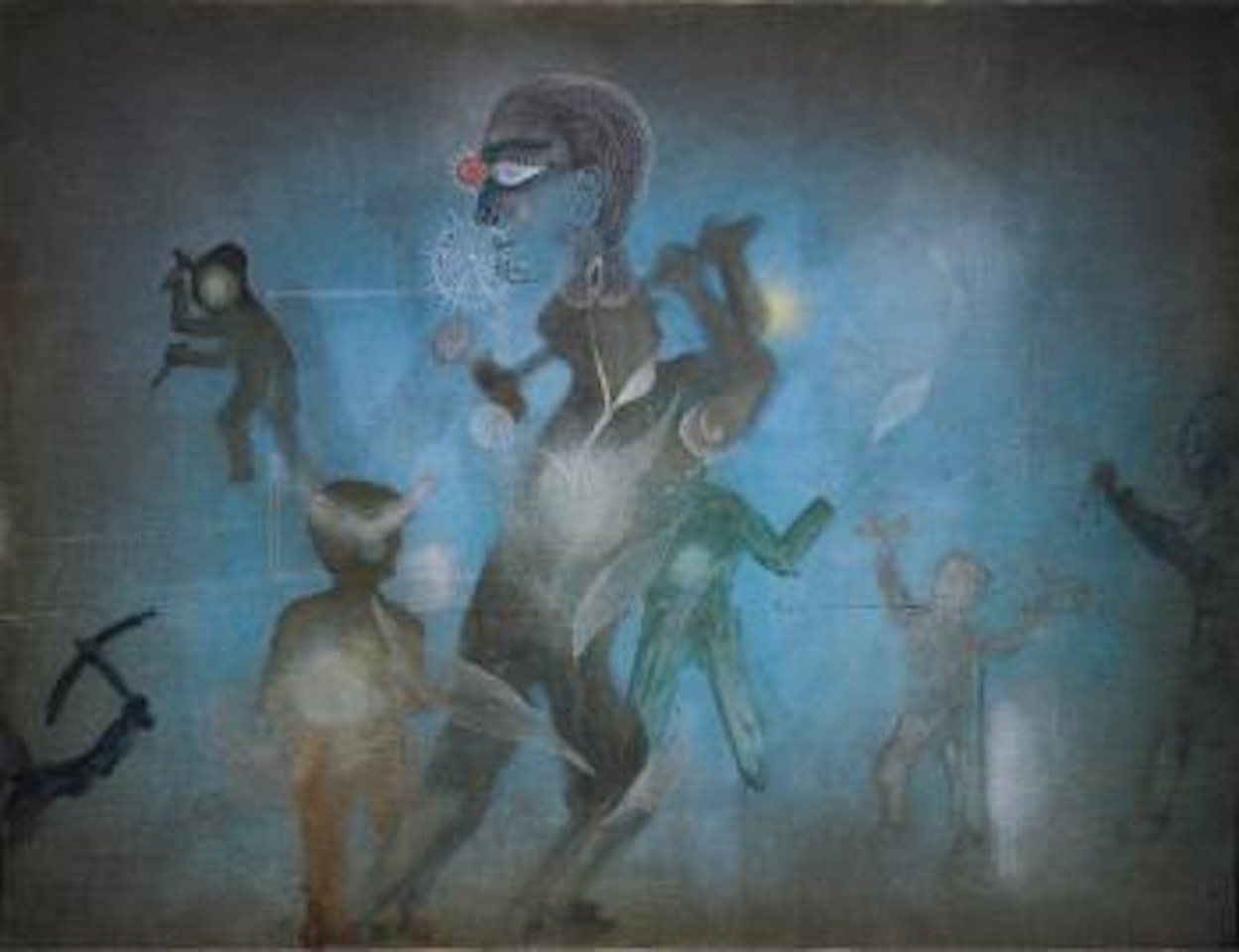 El Traball Nocturn (Night Work) by Antoni Tapies