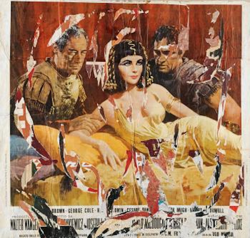 Cleopatra by Mimmo Rotella