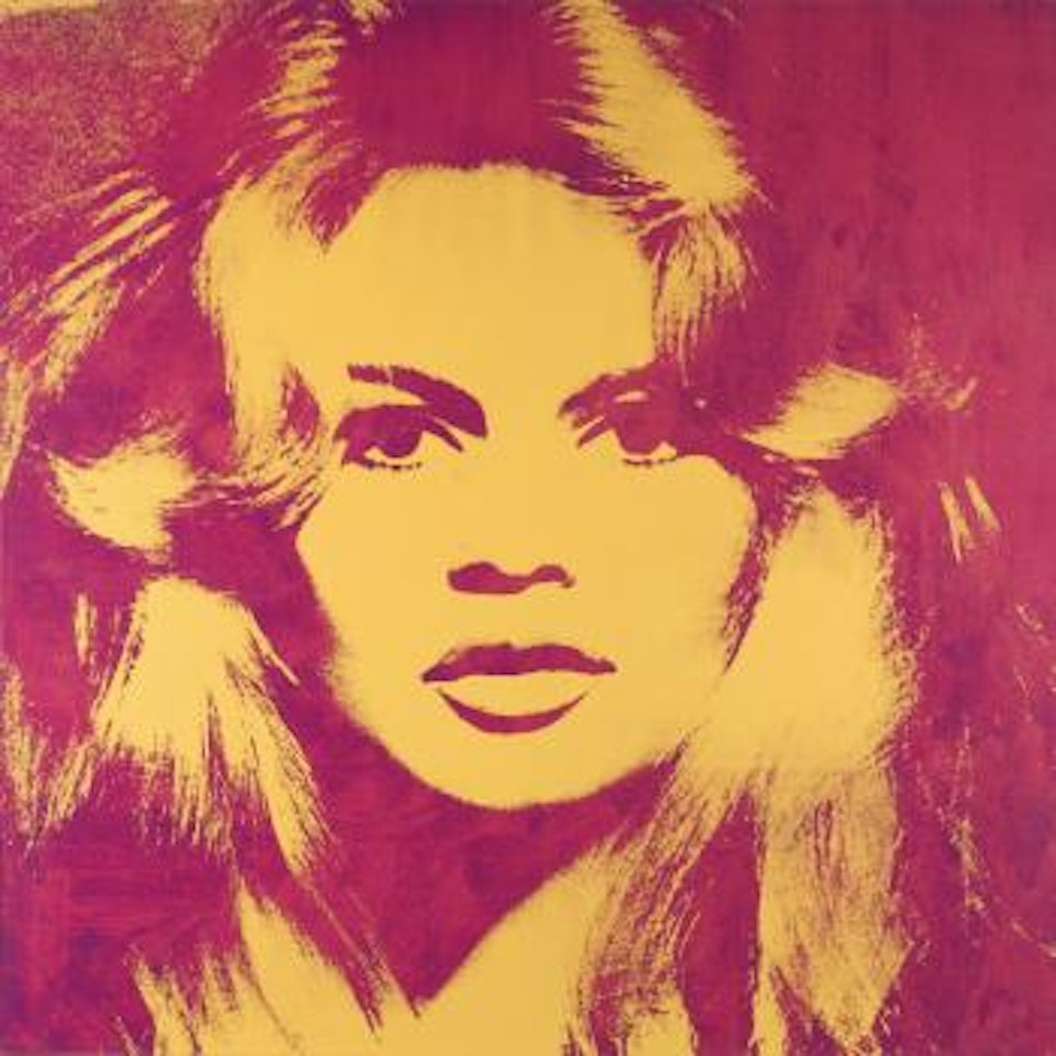 Brigitte Bardot by Andy Warhol