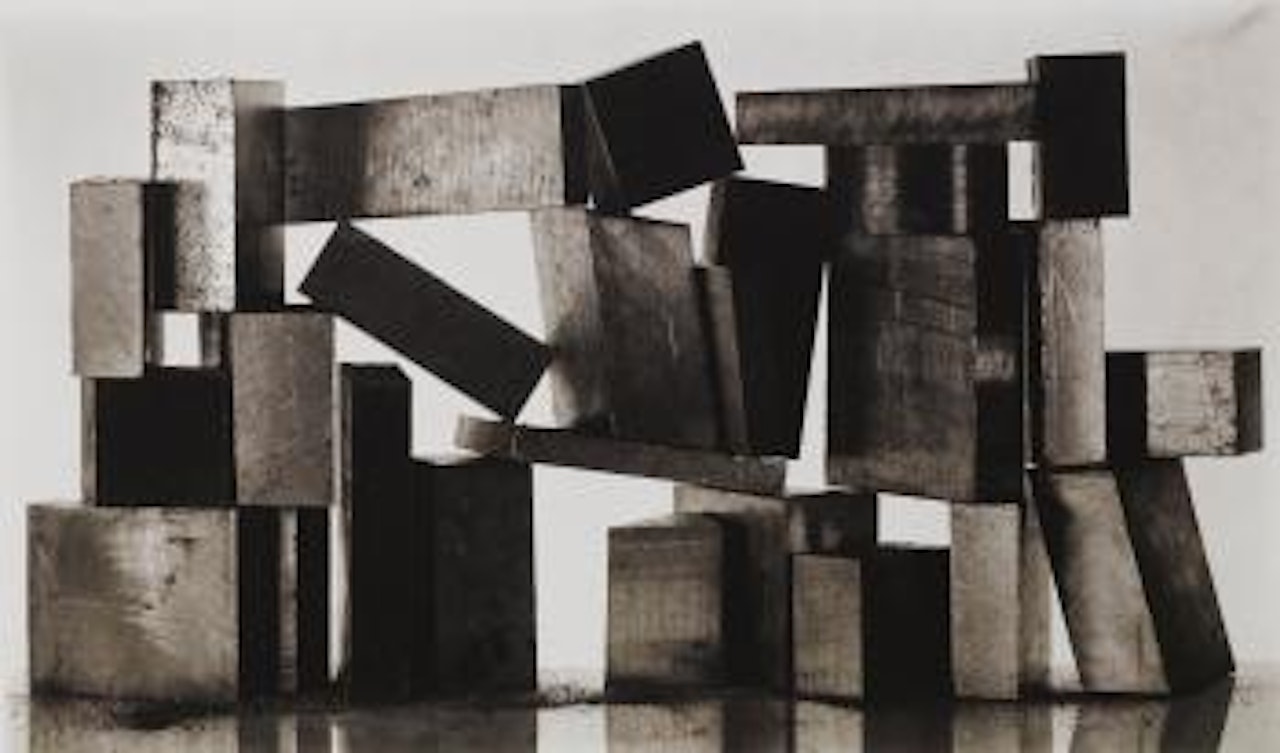 Steel Pieces With Dust, 1980 by Irving Penn