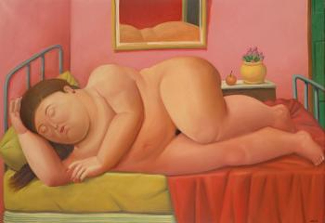 Desnudo Acostado by Fernando Botero