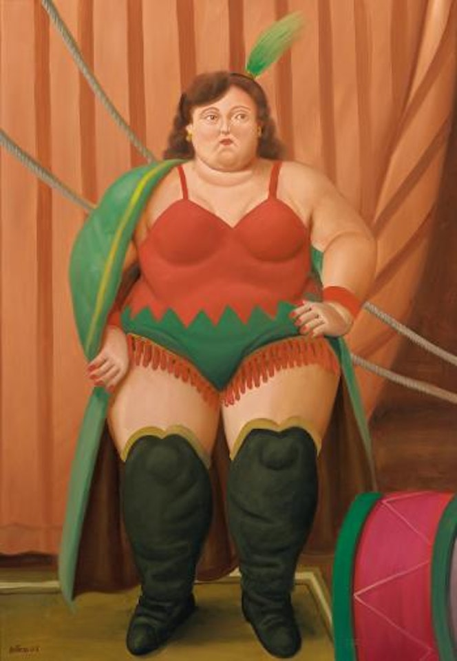 Circus Woman by Fernando Botero