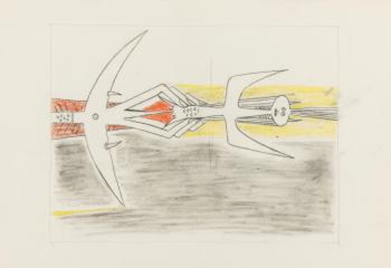 Untitled, Double-sided Drawing by Wifredo Lam
