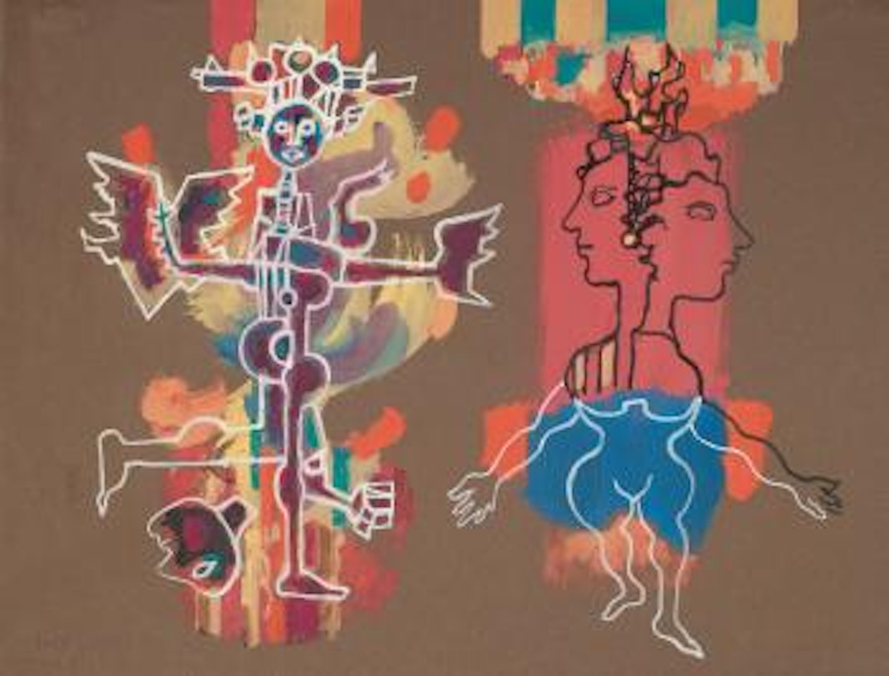 Composition by René Portocarrero